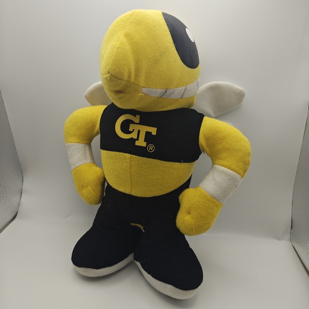 Georgia Tech Buzz the Yellow Jacket 12" Plush Licensed Toy Factory 2010
